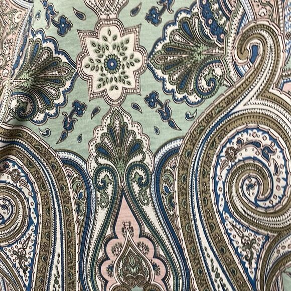 NWOT Pink Coconut Paisley Dress with pockets.  Size M medium 8/10 - Picture 3 of 8